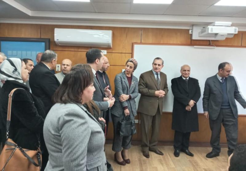 جانب من الزيارة 