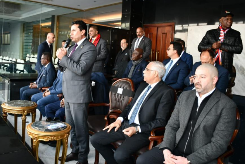 وزير الرياضة يفتتح بطولة إفريقيا للشباب