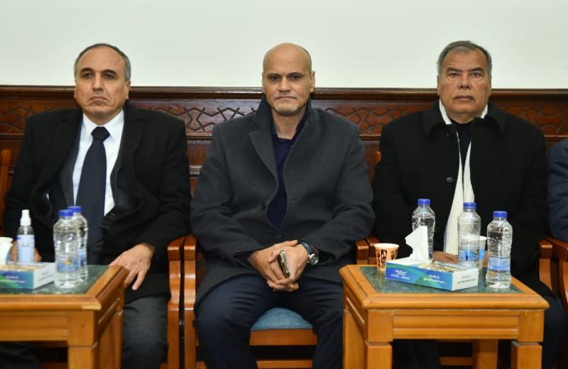 ميرى في عزاء عطا الله 