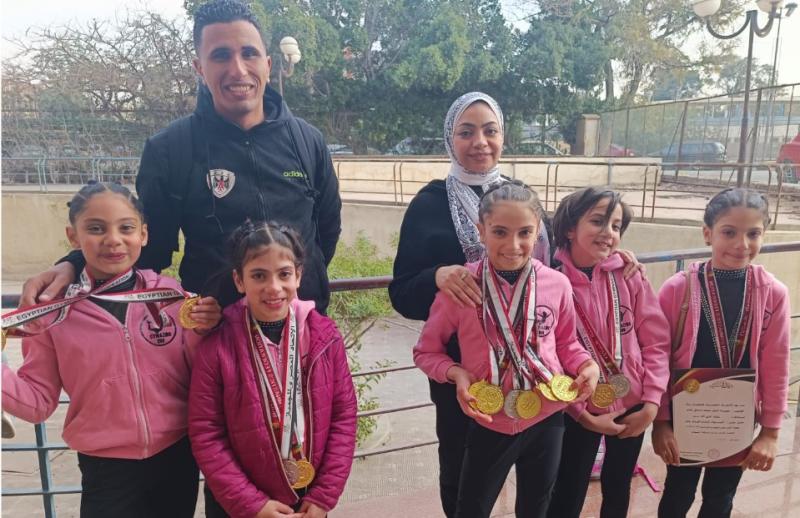 أبطال الجمهورية للجمبازالفنى