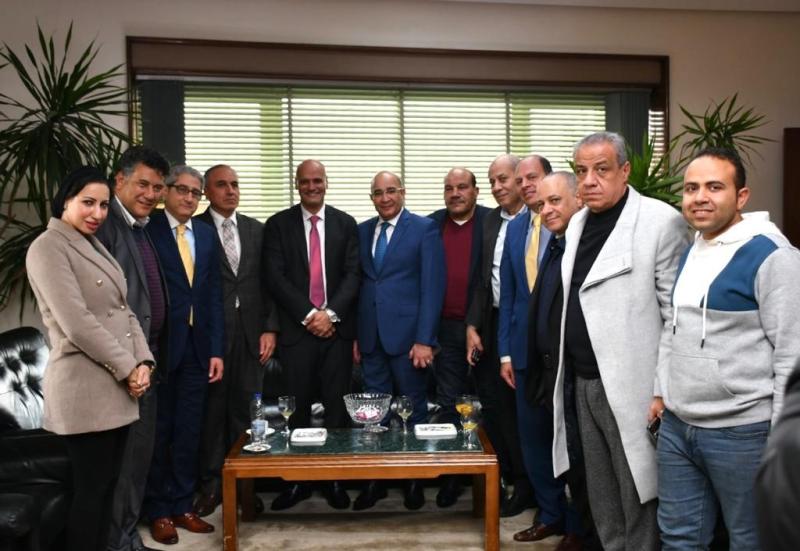 لقاء خالد ميرى في الاهرام 