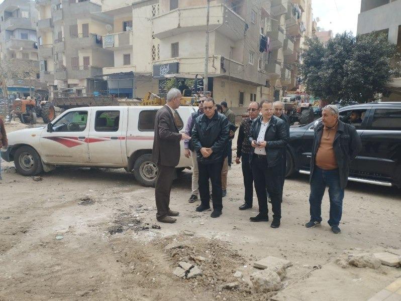 محافظ الشرقية يفاجى مدينة كفر صقر 
