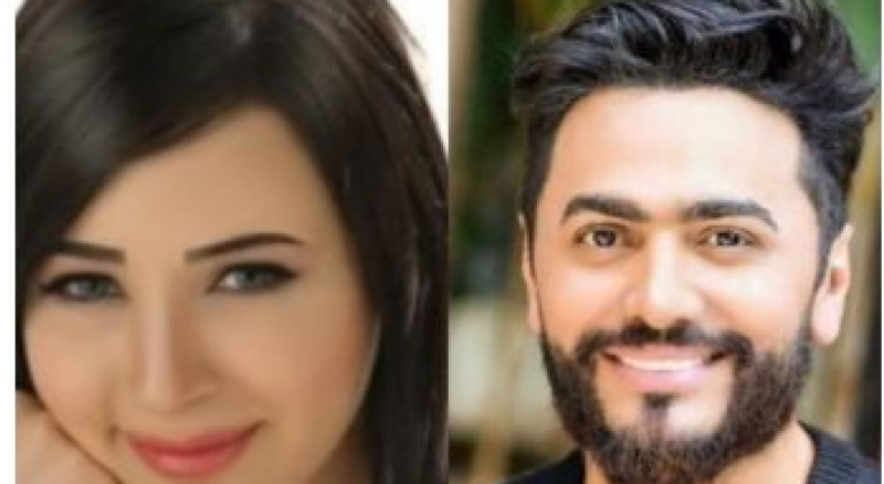 تامر حسنى و ساندى