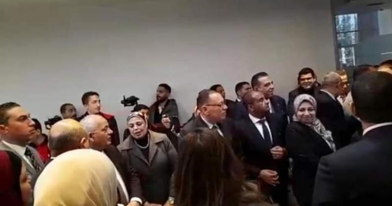 جانب من الزيارة 