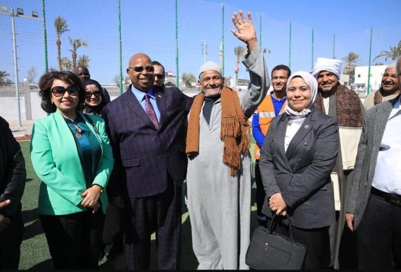 جانب من الزيارة 