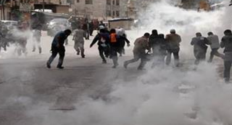 المواجهات بين الفلسطينيين والاحتلال الإسرائيلي