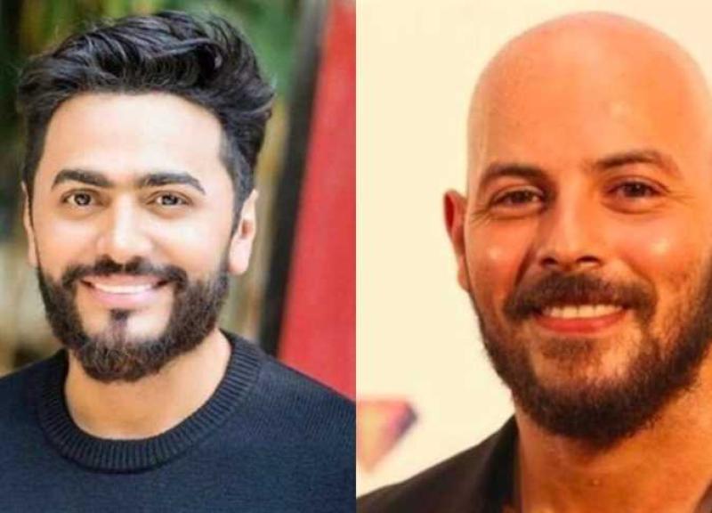 احمد التهامى و تامر حسني 