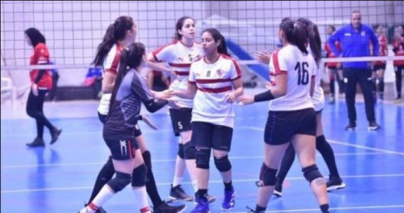 سيدات طائرة الزمالك