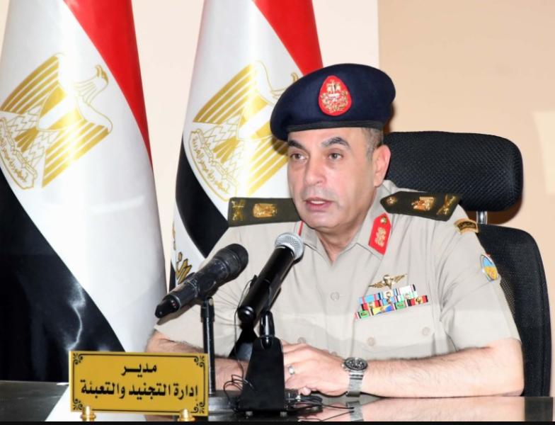  اللواء محمد صبحى مهنا مدير إدارة التجنيد والتعبئة،