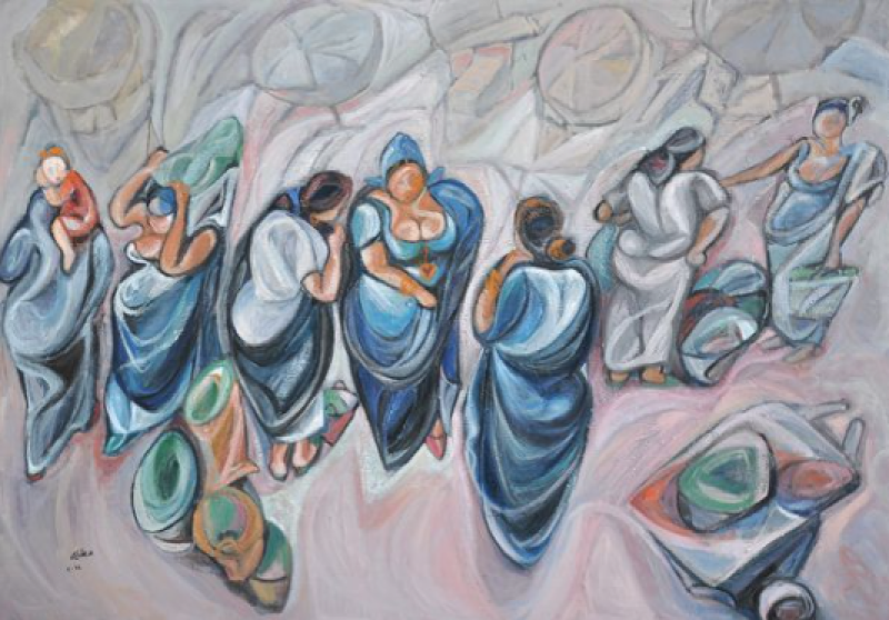 المعرض الاستيعادي للرسامة الصحفية والتشكيلية الراحلة عطيات السيد