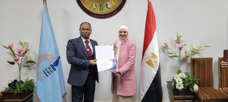 جانب من التكريم 