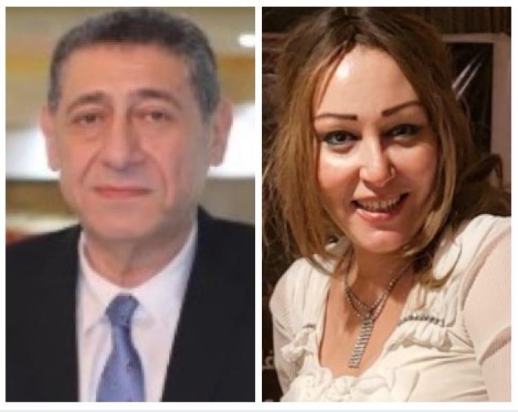  الاعلامية شاهيناز عبد الكريم والبرلمانى السابق عيد لبيب