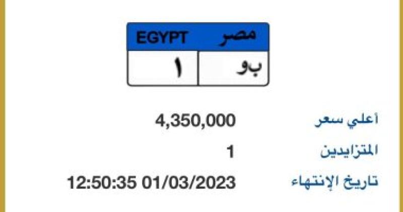 لوحة سيارة 