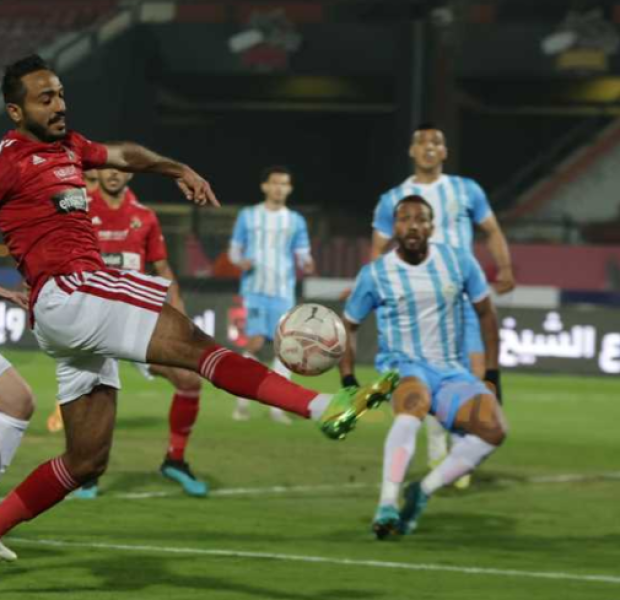 جانب من المباراة