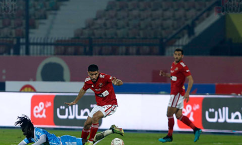جانب من المباراة