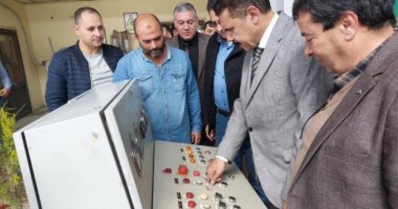 الدكتور أحمد أبو اليزيد رئيس شركة الدلتا للسكر يفتتح موسم استلام البنجر من المزارعين