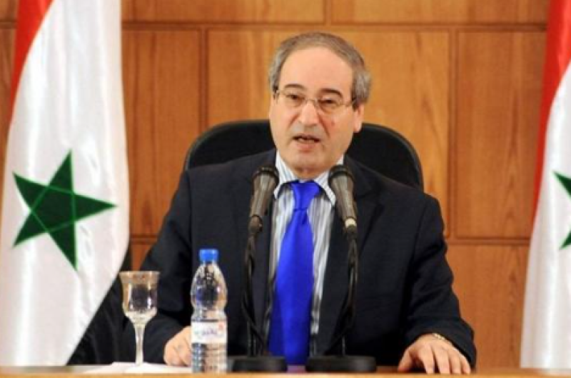 وزير الخارجية السورية فيصل المقداد