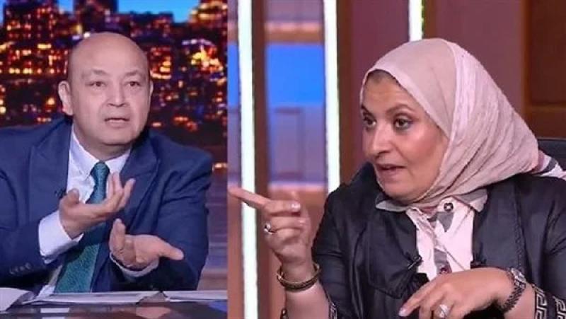 هبه قطب - عمرو اديب 