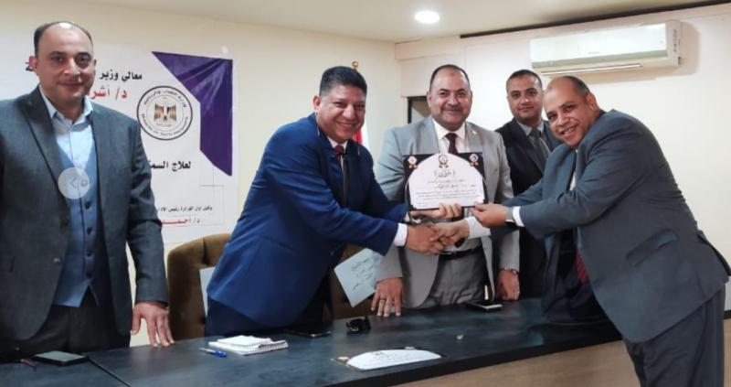 جانب من فاعليات مبادرة صحتك بالدنيا لمكافحة السمنة وتشوهات القوام