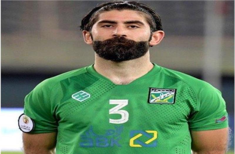  أحمد الصالح لاعب فريق الجيش السوري