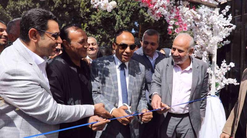 جانب من إفتتاح المشروعات