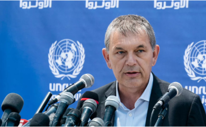 فيليب لازاريني المفوض العام لوكالة غوث