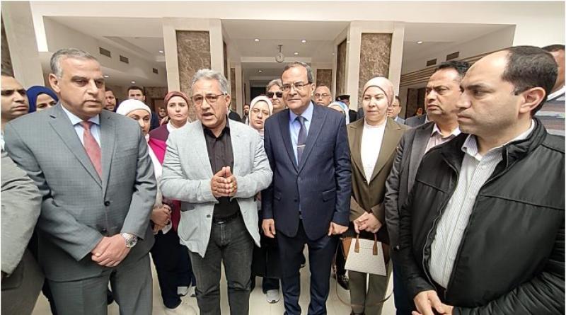 جانب من الزيارة