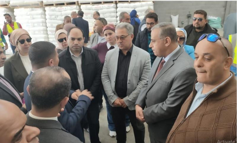 جانب من زيارة المنطقة الصناعية
