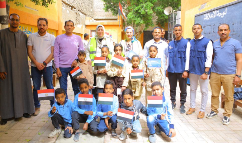 طلاب مدرسة نجع الجسور