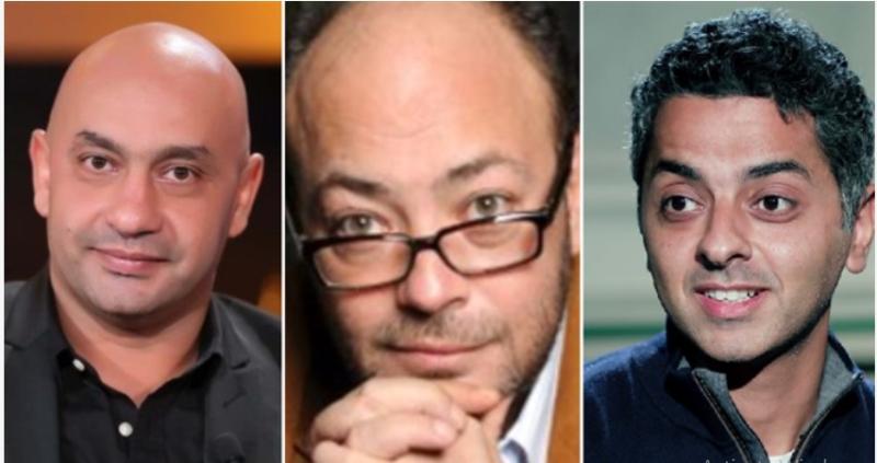 محمد شاكر خضير وعادل أديب وإسلام خيري