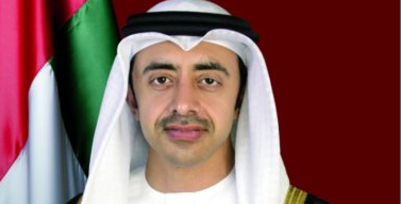 الشيخ عبدالله بن زايد آل نهيان وزير الخارجية الإماراتي
