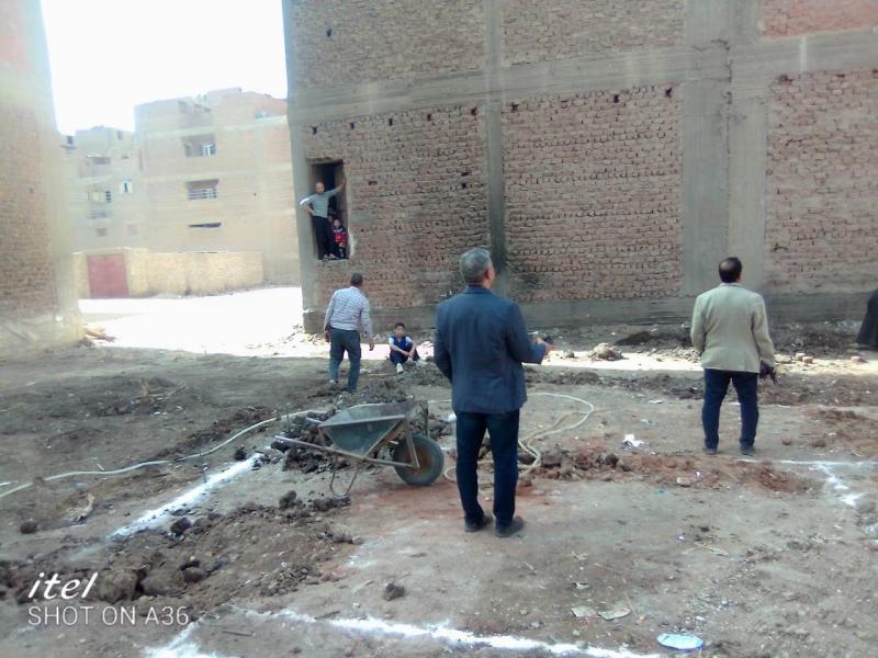اعمال الازالات بالمركز