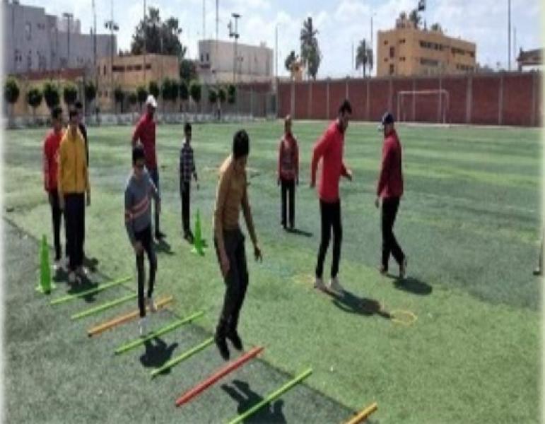 جانب من تدريب اطفال التوحد