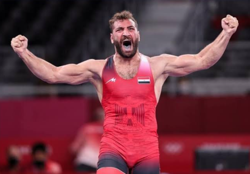 محمد مصطفى الميدالية الذهبية