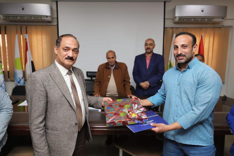 اثناء التكريم