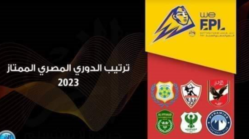ترتيب الدوري المصري