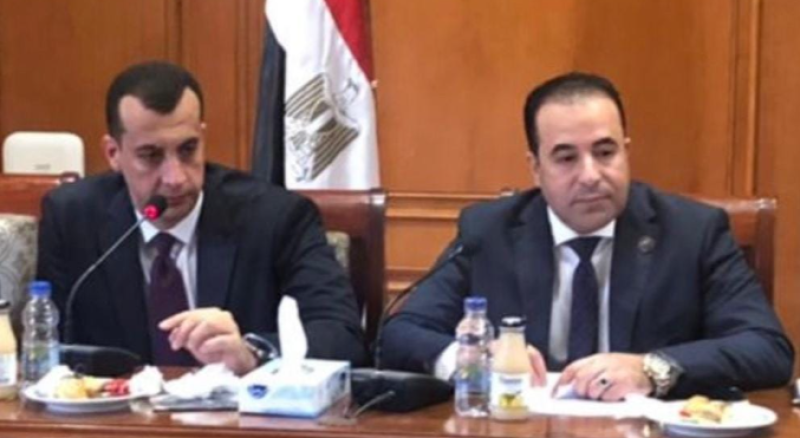النائب أحمد بدوى والمهندس حسام الجمل