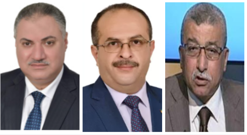 الكاتب الصحفى محمود نفادى والمهندس احمد العصار والدكتور محمد الانسى