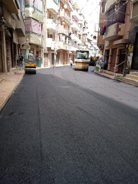 رصف شوارع الشادر 