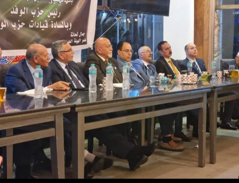 لقاء الوفدين ببورسعيد 