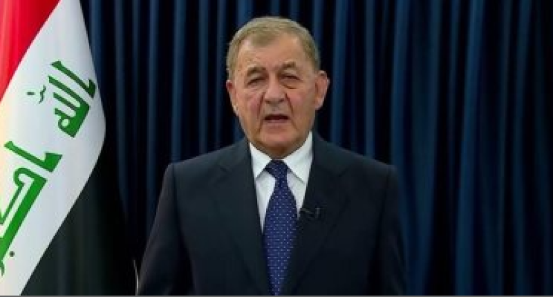 الرئيس العراقى عبد اللطيف جمال رشيد