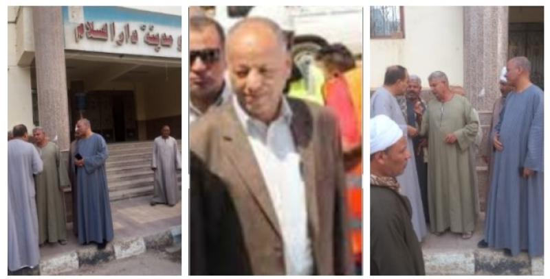 جانب من لقاء النائب أحمد قورة و محمد السيد عوض رئيس مركز ومدينة دار السلام