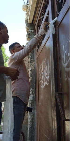 تشميع مصنع ألبان بمطاي