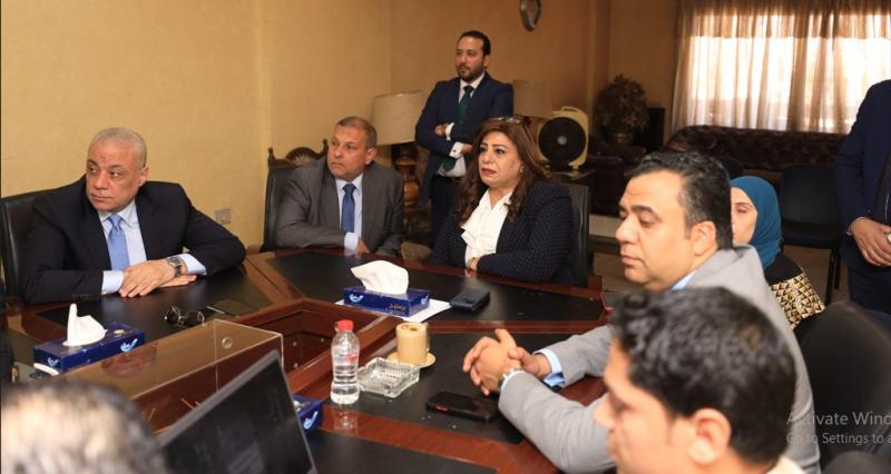 جانب من اجراء قرعة الحج السياحى