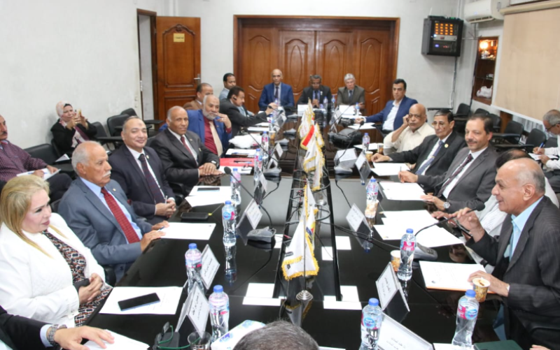 جانب من إجتماع تحالف الأحزاب المصرية
