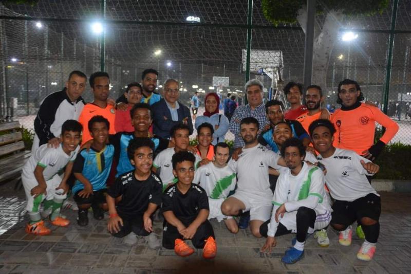 دوري الاقزام بالصالة المغطاه الاسكندرية 