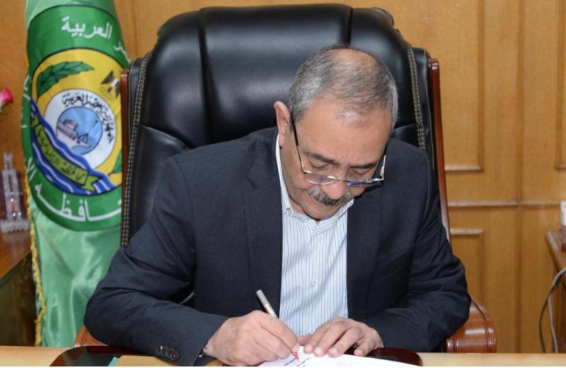  اللواء شريف فهمي بشارة محافظ الإسماعيلية 
