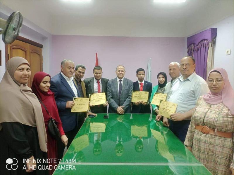 فوز طلاب ذوي الهمم بكفر الشيخ بالمركز الأول عربيا وجمهوريا 