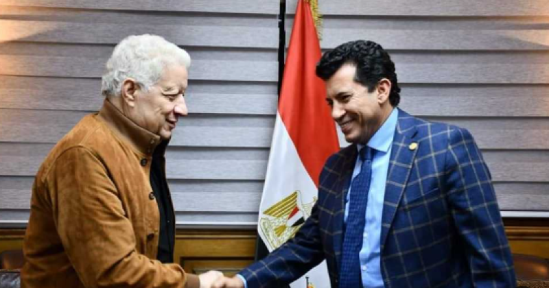مرتضى منصور واشرف صبحي