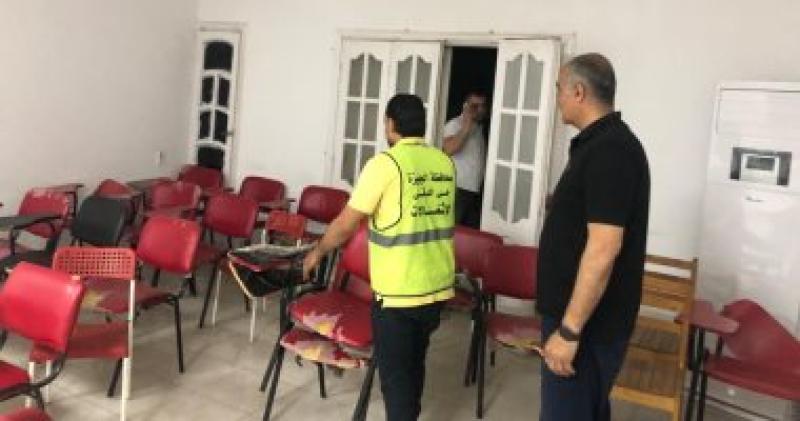 غلق سنتر تعليمى غير مرخص فى الدقى